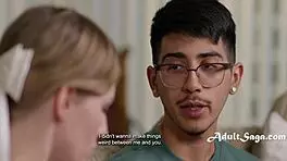 Cheerleader chooses nerd over jock for virginity loss, Melody Marks Diego Perez