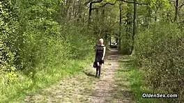 Milf Picked Up in WOODS and FUCKED