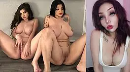 karely ruiz y su amiga gigi en su primera escena lesbica