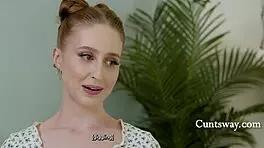 Laney Grey Orgasms in Lesbian Fun!