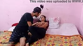 Skinny Indian Teen Loves Huge Cock in Tight Pussy