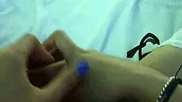 Giant Dildo Makes Me Cum Hard in Homemade Scene!