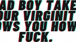 audio roleplay bad boy takes your virginity and teaches fucking
