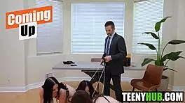 I watch three slutty college teens get punised hard