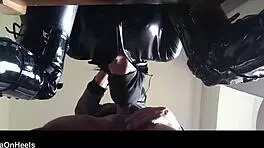 preview chairtied hooded ballgagged and ring gagged i have to suck until he cums