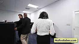 Big Tit Milf Works Hard at Office and Enjoys Facial in Break Room - Sasha Pearl Parker Ambrose