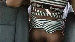 I had hardcore car sex with a big tits ebony milf