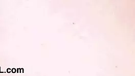 Radiant blonde beauty naked close-up