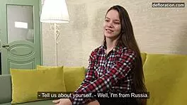 Juliette Bellamy's Virgin Pussy Gets Cast In Hardcore Defloration