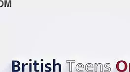 British redhead fucks her tight cunt with dildo!