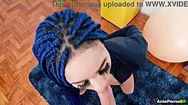 Estudante inocente de 18 anos fazendo boquete pela primeira vez - amopornobr