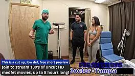 Dr. Tampa Probes Mia's Tight Latina Ass With Gloves!