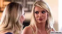 two moms share girl in threesome