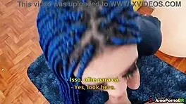 Estudante inocente de 18 anos fazendo boquete pela primeira vez - amopornobr