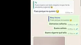 doña mary got hot and we ended up fucking