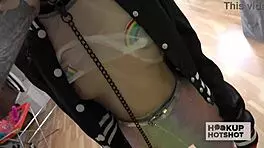 Asian chick eva yi craves that big cock