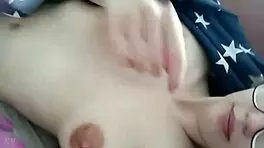 European ex-girlfriend's shaved private moment