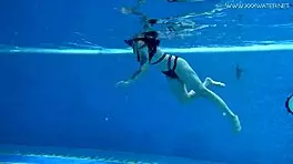 sheril blossom enjoys a hot russian underwater adventure