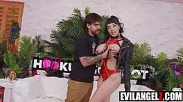 Big titty psycho bitch gets rough dick treatment nade nasty little 18+ puck