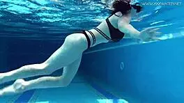 sheril blossom enjoys a hot russian underwater adventure