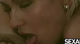 Lesbian Beauties Dominate With Strap-On Games