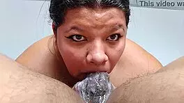 She Takes Cock Deep Down Throat With Spit And Cum