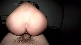 Teen Babe Riding Big Cock Until Feeling It All Inside Her Tight Pussy