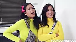 maya farrell and alina belle fucked me hard to enter the night club, riding and doggystyle in hardcore action