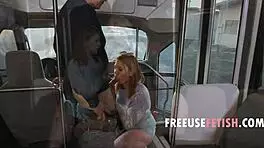 Bored teen hops on free use ride with milf