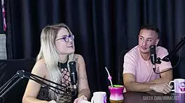 tati weg compilation in bora cast with bruna carlos on sheer red