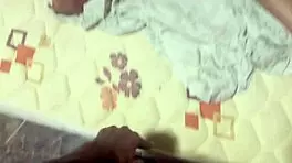 Behind the scenes at beach house, teen Latina shows her pussy 😍