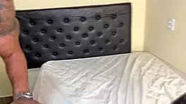 The hot latina babe gets her tight ass virginity taken outdoors with cream for comfort