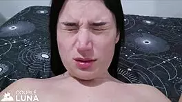 Novinha Wife Sucks Big Cock For Anal Creampie