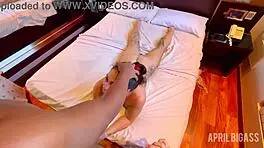 is april's ass to mouth with bbc humiliating?