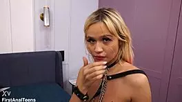 In a novella night, her blindfolded ass gets roughly destroyed