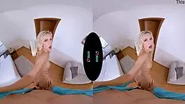 VRHUSH PETITE 18+ BLONDE LOLA MYLUV FUCKED IN POV VR