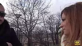 Heartbroken Girl Cheats For Cash With Handsome Stranger