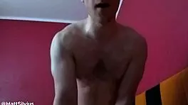 The young european boyfriend engages in missionary pov sex with dirty talk in the bedroom