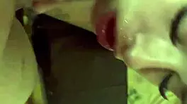 Transei Fucks Guy In Front Of Cuckold