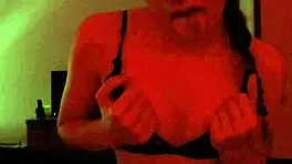 Passionate Sex In Red Room Ends With Cum In Mouth