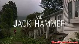 Blonde Sub Bound and Pussy Fucked