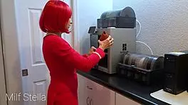 milf stellar cums boldly in roleplay domination scene