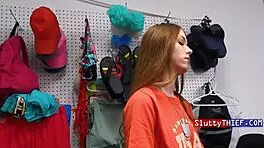 SHE STOLE A FLAG FOR HER GRANDPA SLUTTYTHIEF