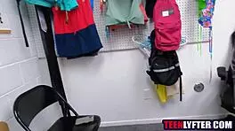 young gamer girl, wanna suck and fuck mall cop to avoid jail?