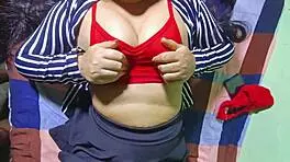 Beautiful Indian College Girl Enjoys Time With Boyfriend