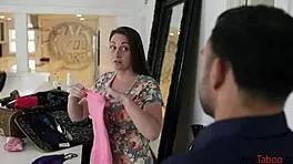 getting back at bitchy older woman- serena santos with horny riding orgasm and taboo fantasy