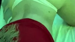 Linda, the slut, boldly flaunts her natural tits and slim body