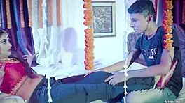 Young indian couple suhaag raat first night sex - dirty hindi audio 😈