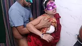 Newly Married Indian Wife Enjoys Rough Doggystyle Sex At Home