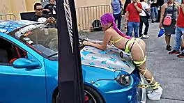 Teen Pussy Outdoor Mexican Pigtails Sailor Fun